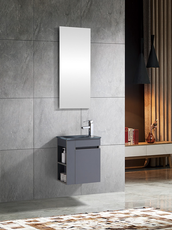 Parva Slim Modern Eleganter Wall Bathroom pependit scrinium